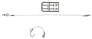 Prologıc Chod - Hinged Stiff Rig STD 4cm 25lbs/XC8 3 Adet BL