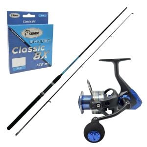 YekOutdoor Okuma Spin Olta Seti Okuma G-Power Spin 9' 270cm 7-35 gr 2 Parça Spin Kamışı&Okuma Safina SW-X SNW-3000A 4+1BB Olta Makinesi