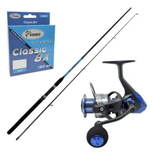 YekOutdoor Okuma Spin Olta Seti Okuma G-Power Spin 9' 270cm 7-35 gr 2 Parça Spin Kamışı&Okuma Safina SW-X SNW-4000A 4+1BB Olta Makinesi