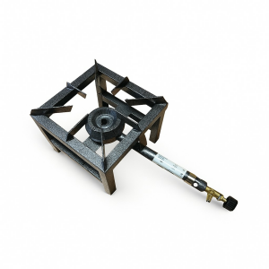 Yek Outdoor Yüksek Isılı Mini Kare Volkan Ocak 20x20cm - Yer Ocağı