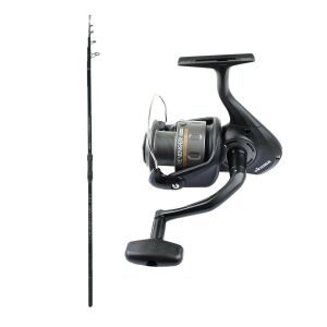 YekOutdoor Profesyonel Olta Seti Okuma Ceymar Tele surf 4.30M Surf Kamışı&Okuma Revenger RV-65 FD Olta Makinesi