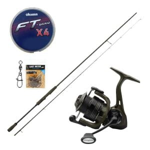 YekOutdoor Spin Olta Seti Savage Gear SG4 Shore Game 9' /2.74 cm 10-30 gr 2 Parça&Savage Gear SG4C 1000 FD 10+1BB Olta Makinesi