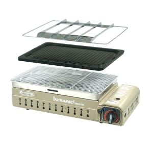 Orcamp Dumansız Izgara Ocak Altın Bej