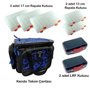Kendo Sahte Balık Çantası + Sahte Kutuları + LRF KUTULARI