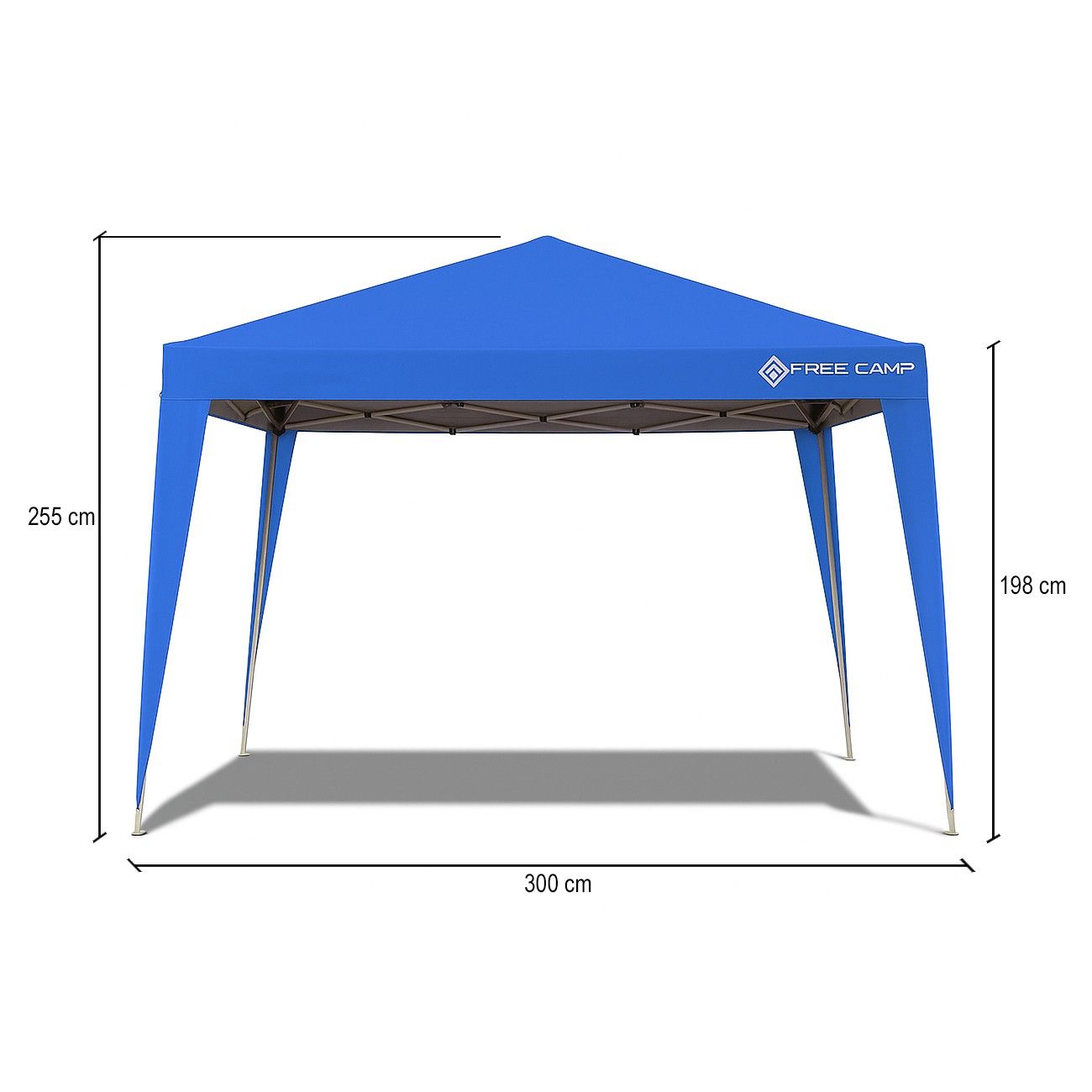Yek Outdoor 3 X 3 M Katlanır Portatif Polyester Gazebo - Çardak - Bahçe Kamelyası & Gölgelik