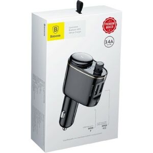 Baseus Araç FM Transmitter Dijital Bluetooth Adaptörü Şarj Aleti CCALRH 01