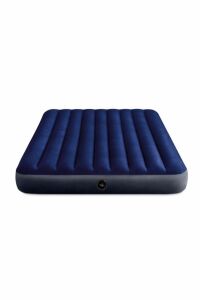 Intex Çift Kişilik Şişme Yatak + 2 Yastık + Pompa / Kamp Seti