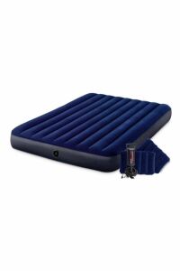 Intex Çift Kişilik Şişme Yatak + 2 Yastık + Pompa / Kamp Seti