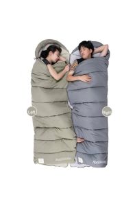 Naturehike M180s Pongee Pamuklu Uyku Tulumu -8°c Yeşil