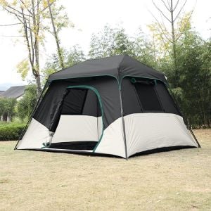 YekOutdoor Tam Otomatik 5 Kişilik Lüx Kamp Çadırı 274x305x172 cm