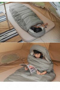 Naturehike Ps200 Oval Ultralight Uyku Tulumu -4°c ( Cloudy Grey )