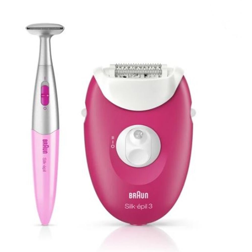 Braun Silk-Epil 3 3420 Kablolu Epilatör Pembe