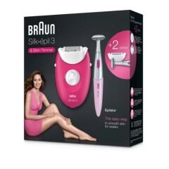 Braun Silk-Epil 3 3420 Kablolu Epilatör Pembe