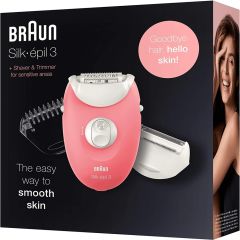 Braun Silk-Epil 3 3440 Kablolu Kuru Kullanım Epilatör