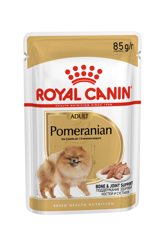 Royal Canin Pomeranian Pouch 85 gr 12'li Yetişkin Köpek Yaş Maması 12x85 Gr
