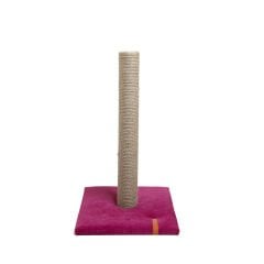 Pugalo 50 cm Catnipli Tırmalama Tahtası Pembe