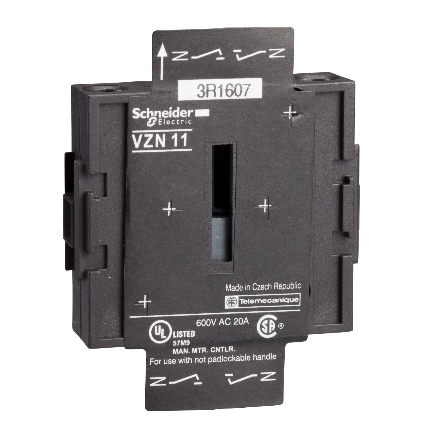 VZN11 Additional neutral block,TeSys Control,20A,for VN12,VN20
