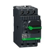 GV2P10 Motor circuit breaker, TeSys GV2, 3P, 4-6.3 A, thermal magnetic, screw clamp terminals