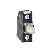 ZALVB1 white light block for head Ø22 integral LED 24 V - screw clamp terminals