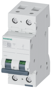 Siemens 5SL6232-7 Miniature circuit breaker 400 V 6kA, 2-pole, C, 32 A