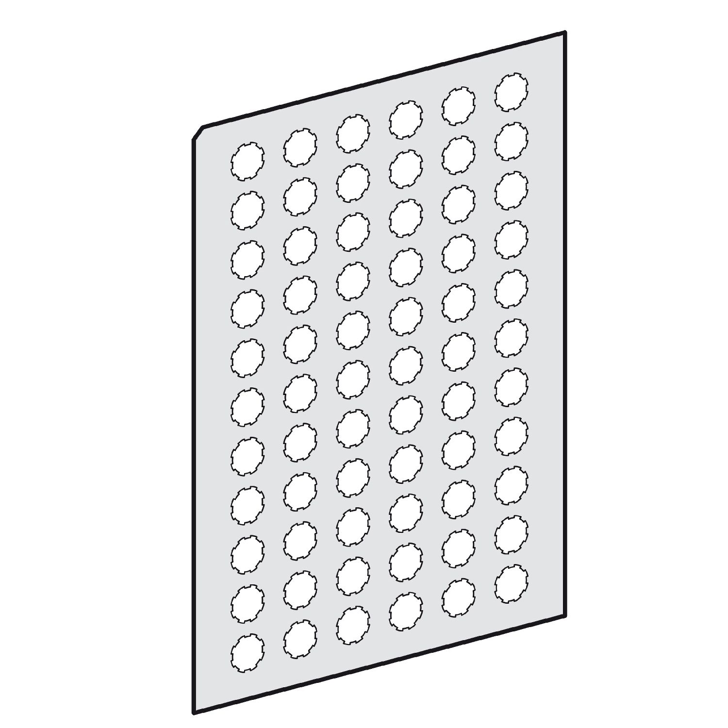 ZBY1101 Harmony XB5, Harmony XB4, sheet of 66 self adhesive unmarked legends