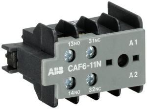 ABB GJL1201330R0004 CAF6-11N Auxiliary Contact - 0 NO - 0 NC - Screw Terminals