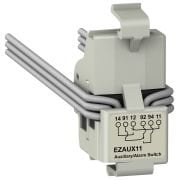 EZAUX11 auxiliary and alarm switch AL AX, EasyPact EZC100, EasyPact CVS 100BS, 2 common point changeover contacts
