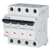 EATON 166530 PL6-C50/4 - Miniature circuit breaker (MCB), 50 A, 4p, characteristic: C