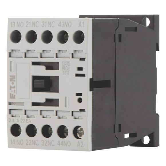 EATON 189960 DILA-22-EA(24VDC) - Contactor relay (-EA) , 24 V DC, 2 N/O, Screw terminals, DC operation