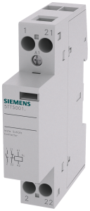 Siemens 5TT5801-0 INSTA contactor with 1 NO contact and 1 NC contact Contact for 230 V AC, 400V 20A Control 230 V AC