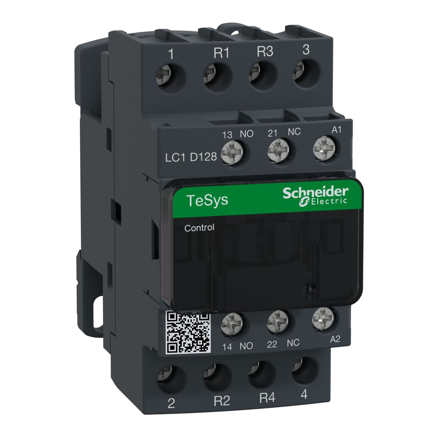 LC1D128M7 TeSys D contactor - 4P(2 NO + 2 NC) - AC-1 - <= 440 V 25 A - 220 V AC coil
