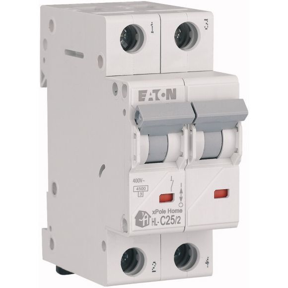 EATON 194773 HL-C25/2 - Miniature circuit breaker (MCB), 25 A, 2p, characteristic: C