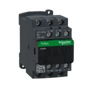 LC1D18BL Contactor, TeSys Deca, 3P(3NO), AC-3/AC-3e, <=440V, 18A, 24V DC low consumption coil, screw clamp terminals