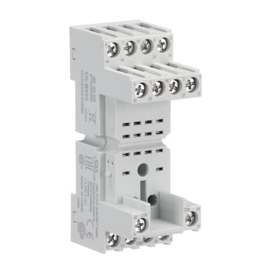 ABB 1SVR405651R3000 CR-M4SS Standard socket for 2c/o or 4c/o CR-M relay