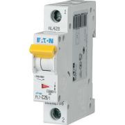 EATON 262706 PL7-C25/1 - Miniature circuit breaker (MCB), 25 A, 1p, characteristic: C