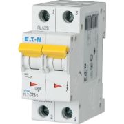 EATON 263361 PL7-C25/2 - Miniature circuit breaker (MCB), 25 A, 2p, characteristic: C