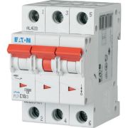 EATON 263419 PL7-D10/3 - Miniature circuit breaker (MCB), 10 A, 3p, characteristic: D