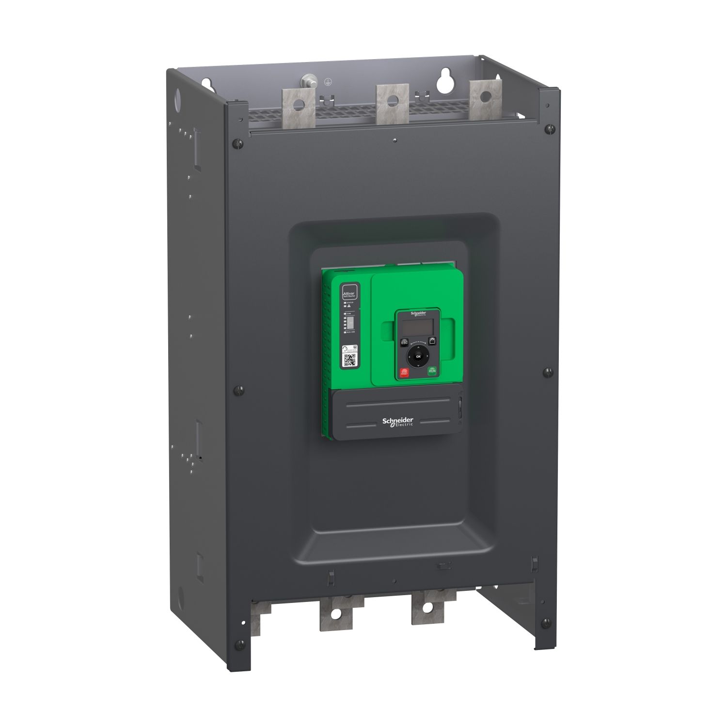 ATS480C48Y Soft starter, Altistart 480, 480A, 208 to 690V AC, control supply 110 to 230V AC