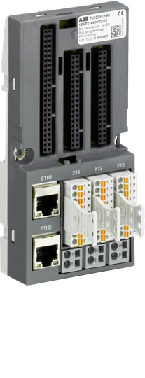 ABB 1SAP214400R0001 Interface terminal unit. For gateway module. Pluggable spring terminal blocs (TU520-ETH)