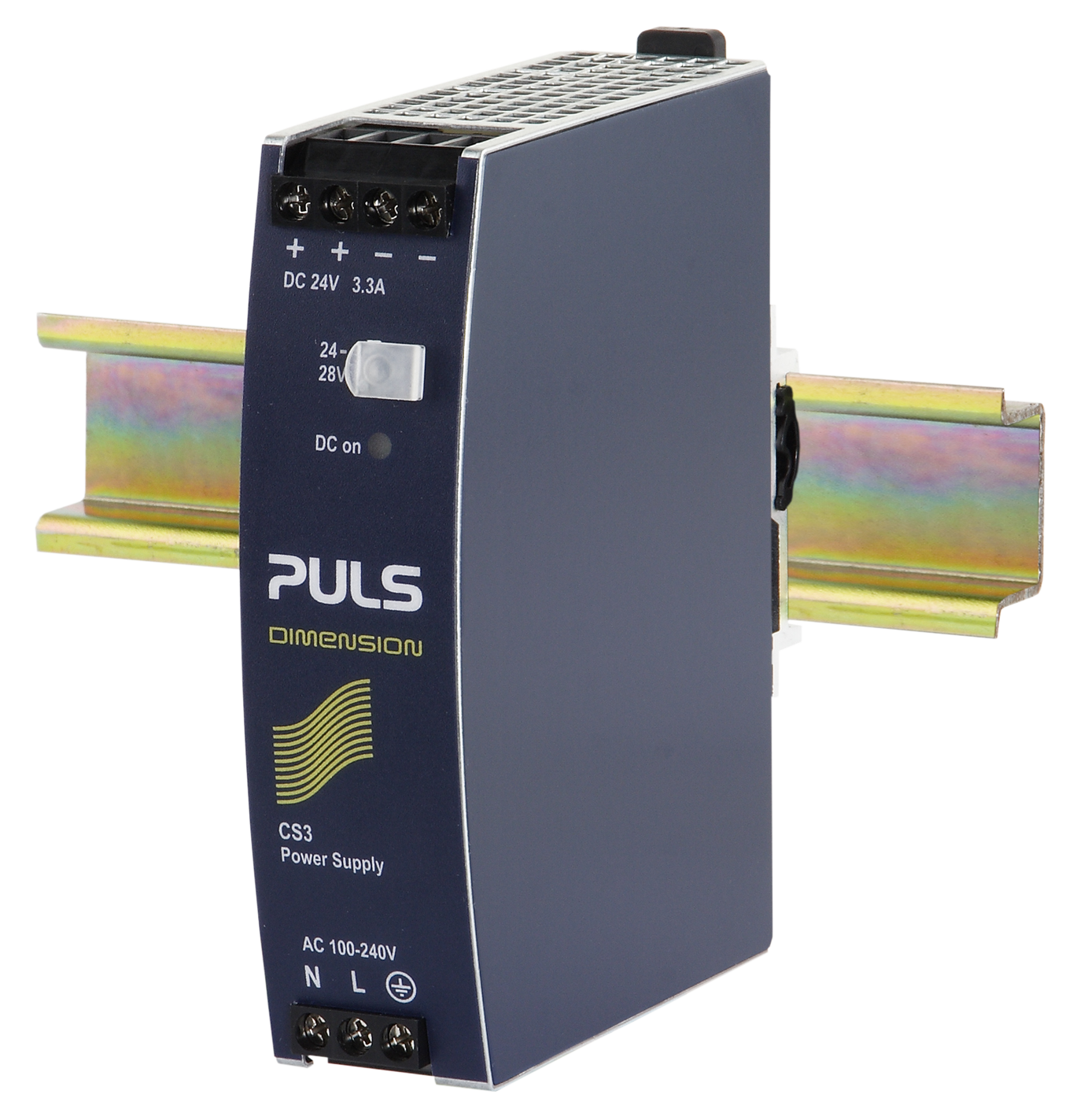 PULS CS3.241 DIN rail power supplies for 1-phase system 24 V, 3.3 A