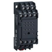 RXZE1M4C Socket, Harmony, for RXM2LB RXM4LB relays,7A, screw clamp socket, mixed contact terminal