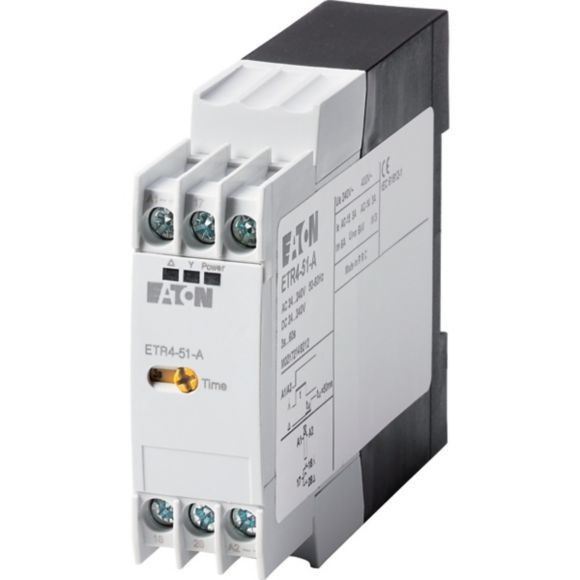 EATON 031884 ETR4-51-A - Timing relay, star-delta, 50 ms, 1W, 3-60s, 24-240VAC/DC