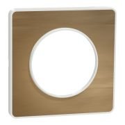 S520802L Cover frame, Odace Touch, 1 gang, bronze