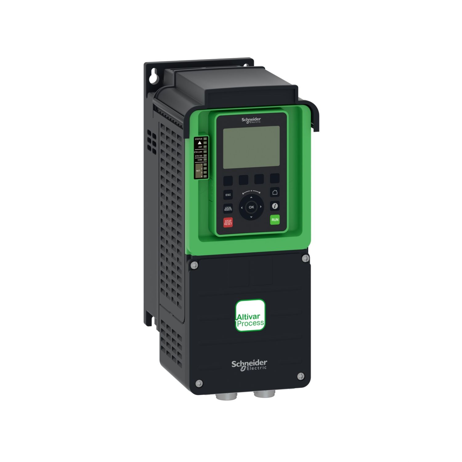 ATV630U55N4 variable speed drive, Altivar Process ATV600, ATV630, 5.5kW, 7.5hp, 380 to 480V, IP21, UL type 1