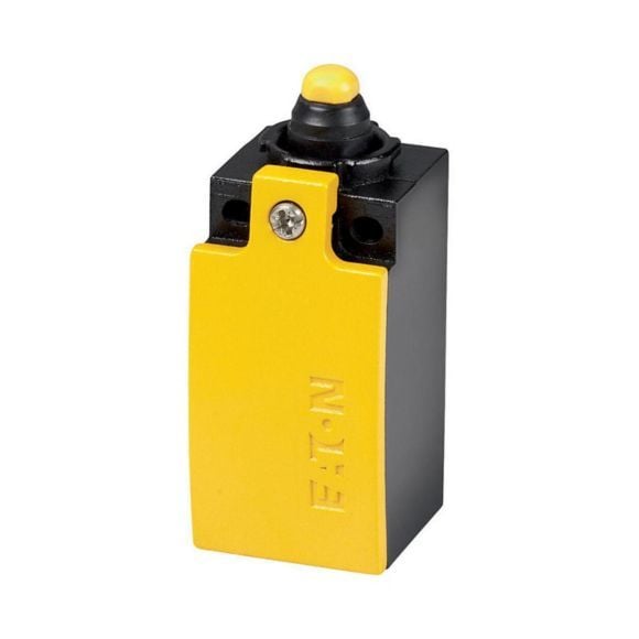 EATON 266140 LSM-11S - Safety position switch, LS(M)-…, Rounded plunger, Basic device, expandable, 1 N/O, 1 NC, EN 50047 Form B, Snap-action contact - Yes, Yellow, Metal, Cage Clamp, -25 - +70 °C