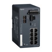 MCSESM093F1CS0 Modicon Managed Switch - 8 ports for copper + 1 port for fiber optic single-mode