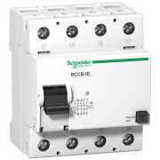 16905 Residual current circuit breaker (RCCB), Acti9 RCCB-ID, 4P, 125A, AC type, 30mA