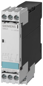 Siemens 3UG4511-1BP20 phase sequence monitoring 3x320-500 V 2 CO analog monitoring relay phase sequence monitoring 3 x 320...500 V 50...60 Hz AC 2 changeover contacts screw terminal