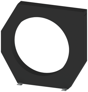 Siemens 3UL2307-1A Residual-current transformer for residual current monitoring Bushing opening 210 mm Residual current 30 mA...40 A