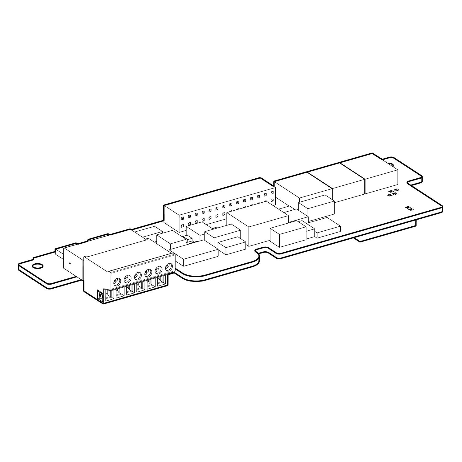 VW3A3405 encoder interface card with push-pull outputs - 12 V DC